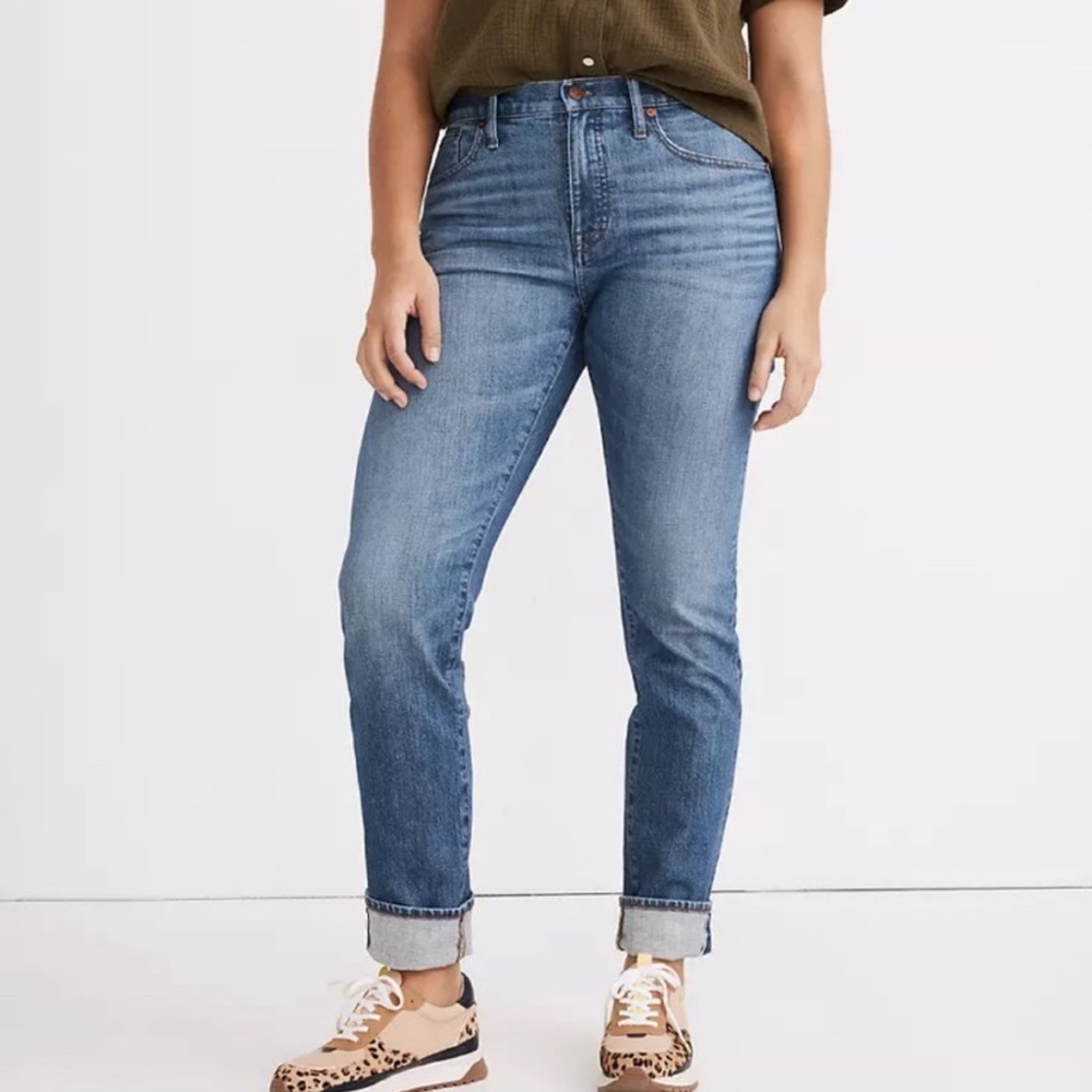 BRAND NEW MADEWELL tomboy straight jeans 29 PETITE
